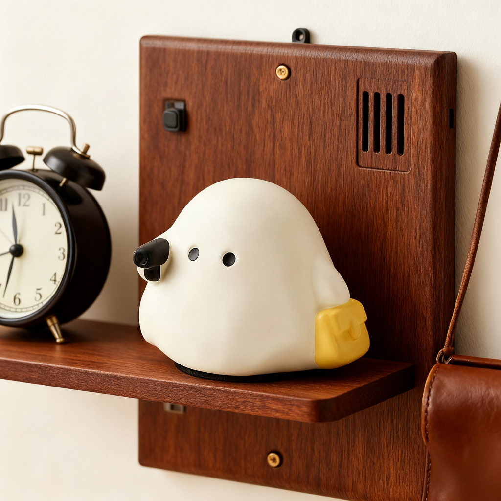 软萌治愈系卡通小黄鸭桌面摆件