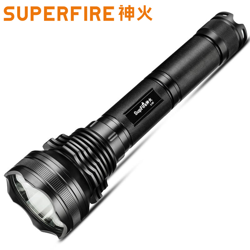 神火充电式LED远射聚光