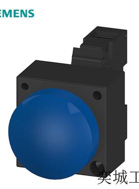 3SB3 LED型 230VAC 蓝色 22mm 塑料 3SB32526AA50 指示灯