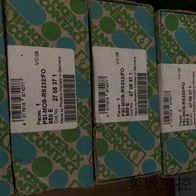 PHOENIX FO转换器PSI-MOS-RS232/FO 850 E 2708371光纤转换器