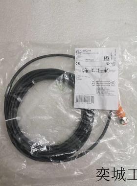 全新原装IFM连接线 EVC044  公母头 M12 3芯 5米 现货