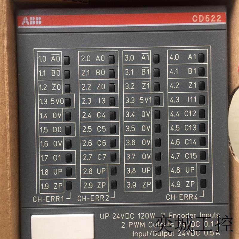 AC500PLC编码器模块CD522 ISAP260300R0001, 全新原包装