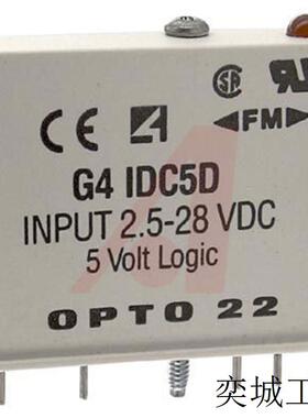 自动化控制PLC HMI和PLC数据采集配件PLC的IO模块G4IDC5D