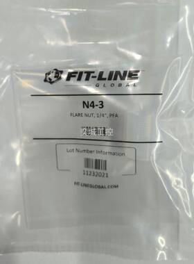 美国FIT-LINEF母IT-LINE PFA螺  PFA接头PFTA FITING