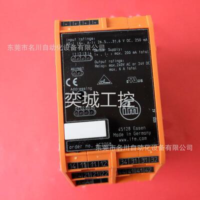 IFM易福门 AC2258全新AS-i模块SmartL504DI4DORC 全新仪价