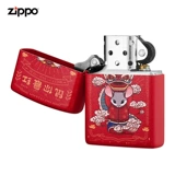 Зажигалка Zippo, оригинальная Zippo Red Year of the Rat, подарок от официального флагманского магазина Zippo.