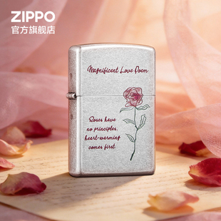 ZIPPO官方旗舰店之宝正品为你写诗防风煤油打火机生日送男友礼物