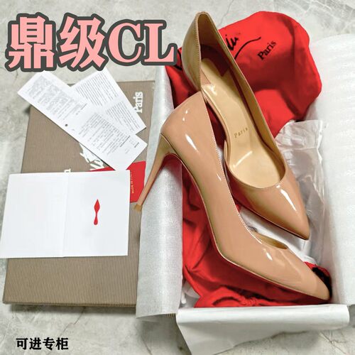 CL红底鞋【鼎级】女鞋高跟鞋侧空