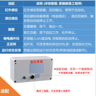 我公司蠕动泵选配功能合集2(不能单独购买，必须配合蠕动泵使用）