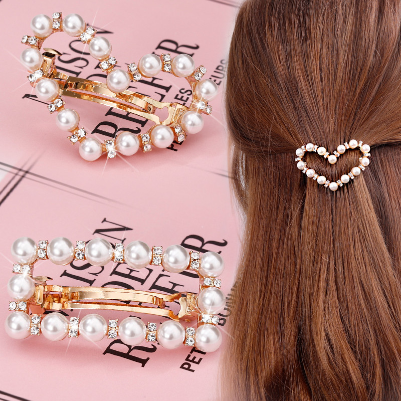 韩国珍珠半扎发发夹简约气质后脑勺发卡弹簧夹顶夹女横夹头饰夹子在类目 饰品/流行首饰/时尚饰品新, 发饰中 - 来自Buy2taobao.com提供专业的淘宝代购服务