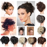 7 -дюймовый беспорядок yb un oucted chairpiece Elastic Rand лента Chignon Hair