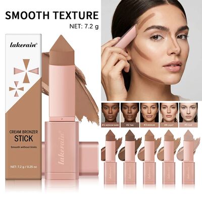 Cream Bronzer Stick and Contour Stick Bronzing Contouring In