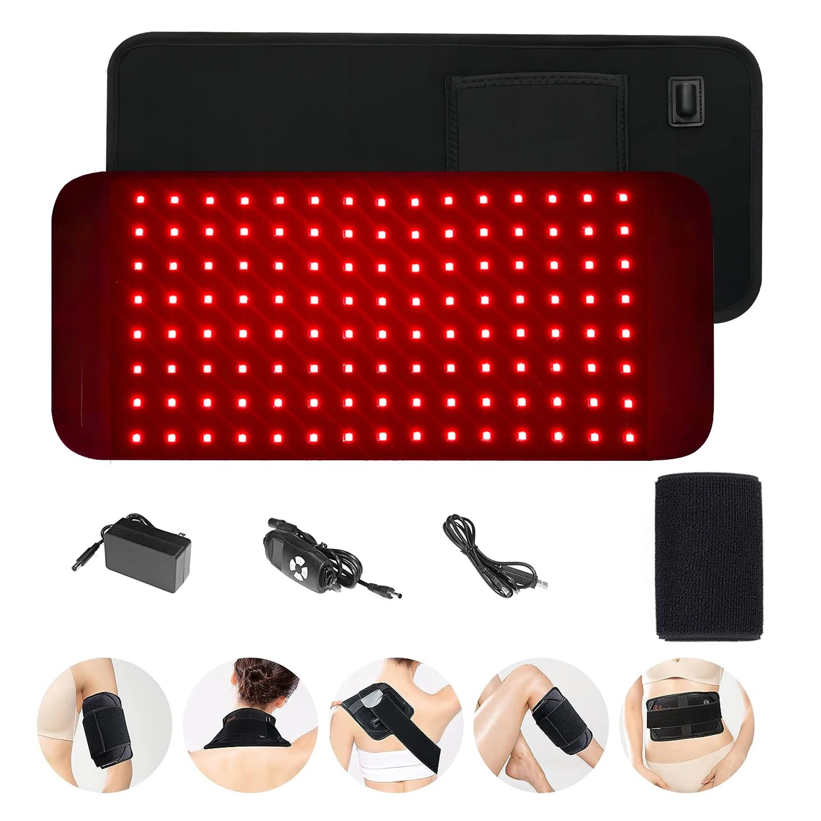 Red Infrared Light Therapy Pad   LED Beauty Devices for Face