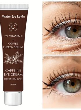 Caffeine Eye Cream with 15% Vitamin C to Lighten dark circle