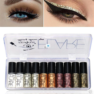 Smoky Waterproof Eyes Metallic Shiny Colors Eyeshadow