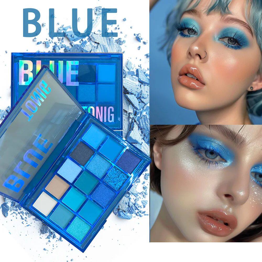 15 Shades Eyeshadow Makeup Palette Shimmer Matte Metallic Hi