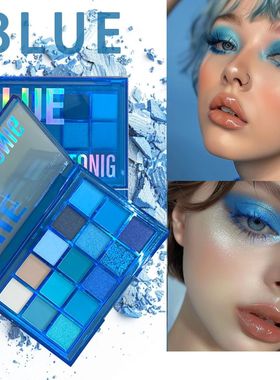 15 Shades Eyeshadow Makeup Palette Shimmer Matte Metallic Hi