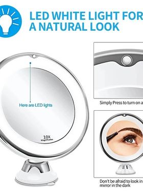 10x Magnifying Vanity Mirror with Lights Touch Screen LED Li