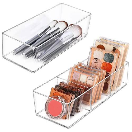 Acrylic Cosmetics Storage Box for Lipstick Makeup Brushes La