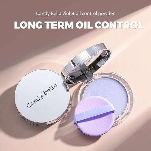 Lavender Pressed Powder Matte Powder Lasting Oil Control Ful