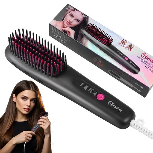 Hair Straightening Brush Portable Home Negative Ion Straight
