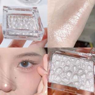 Pearl Water Makeup Ice White Highlighter Light Palette Cubes