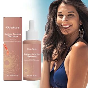 Herbal Sunless Tanning Essence Promote Melanin Production Na