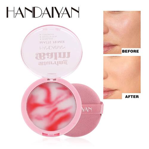 Powder With Puff Natural Oil Control Face Loose Powder Matte