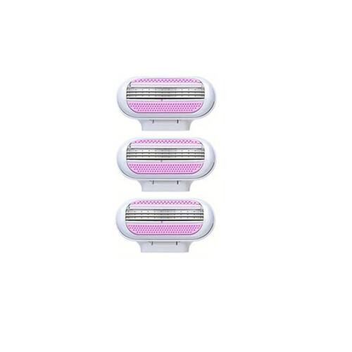 1 Handle + 18 Blade Women Safety Razor Blades Face/ Leg/ Arm