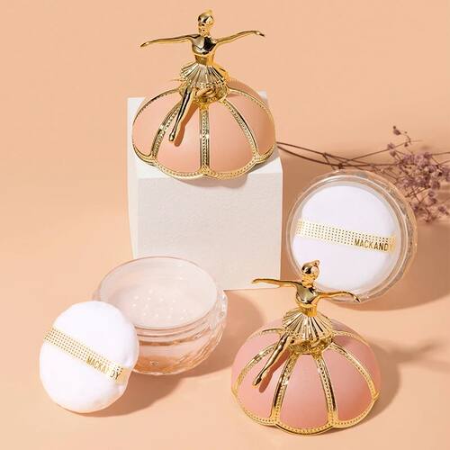 MackAndy Air-Feel Long-lasting Ballet Setting Powder, Oil-co