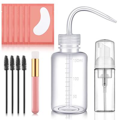 Eyelash Extension Cleaning Kit Lash Shampoo Brush Soap Foam