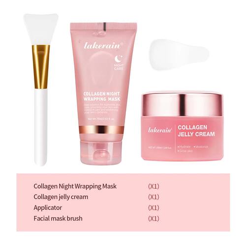 75ml Collagen Peel-off Mask Night Wrapping Facial Mud Firmin