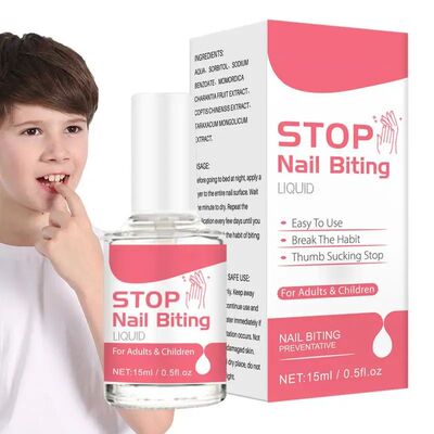 15ml Children Anti-biting Nails Bitter Nail Water No Bite Cu