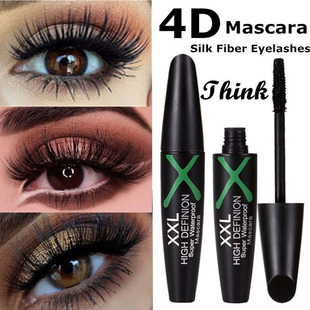 1 Pc 4D Silk Fiber Eyelashes Lengthening Mascara Waterproof