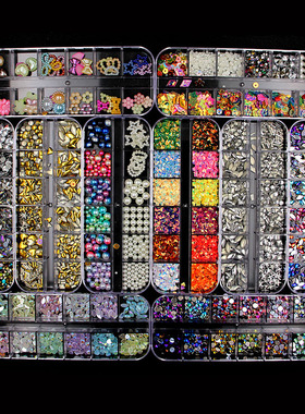 NewMulti-sizeNailRhineston
