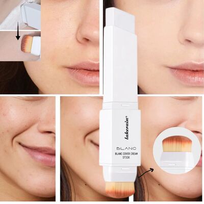 Dual-Ended Brush-On Color-Changing Foundation Stick Hydratin
