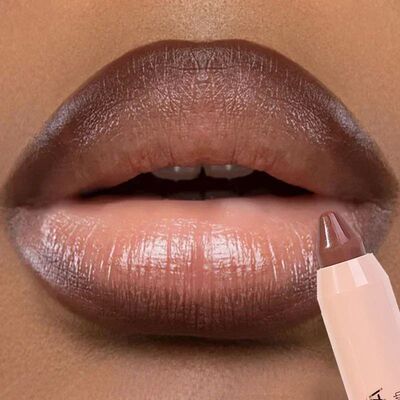 Nude Brown Lipliner Pen Waterproof Sexy Red Matte Contour Ti