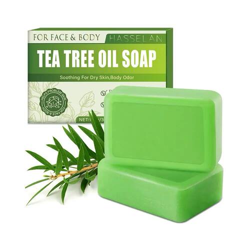 Tea Tree Soap for Face & Body Acne, 100g Tea Tree Oil Soap B