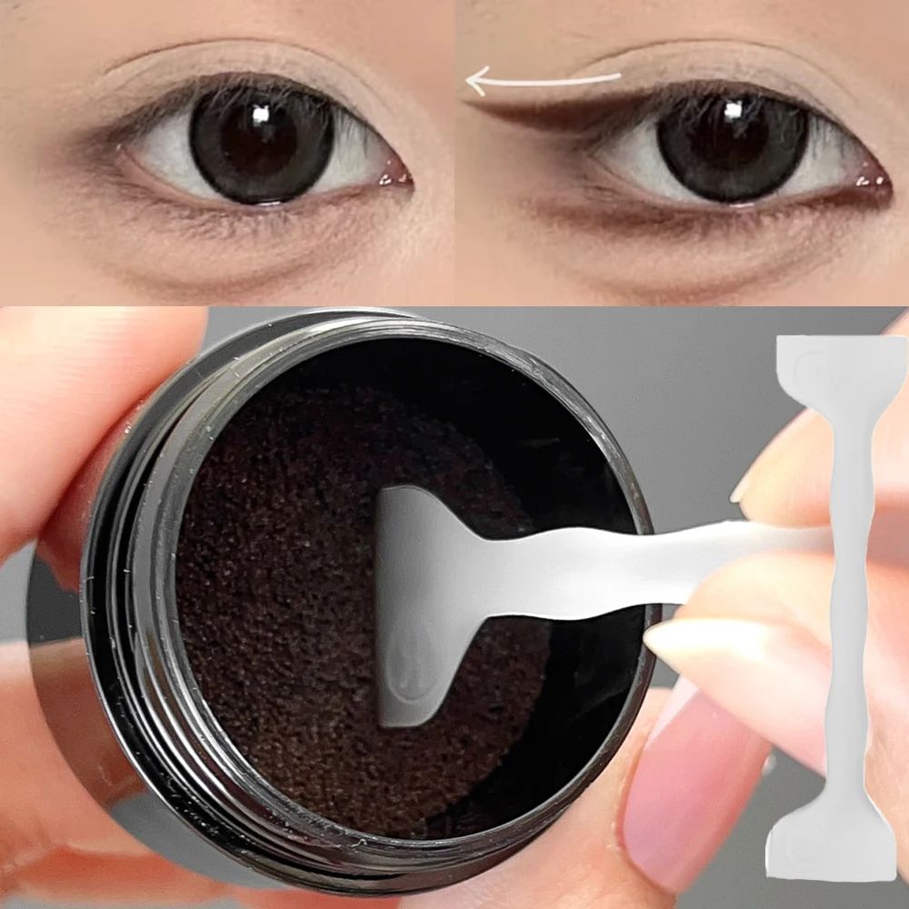 DIY Eye Liner Extension Stamps for Beginner Eye Makeup Stenc