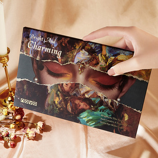 24-color Leopard Eye Shadow Palette Chameleon Pearlescent Ma