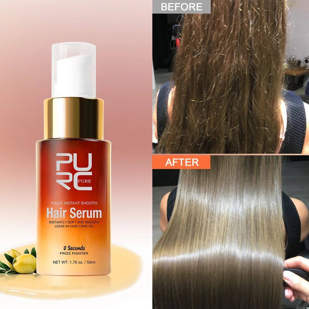 Magic Instant Smooth Hair Serum Nourishing Repair Damaged Le
