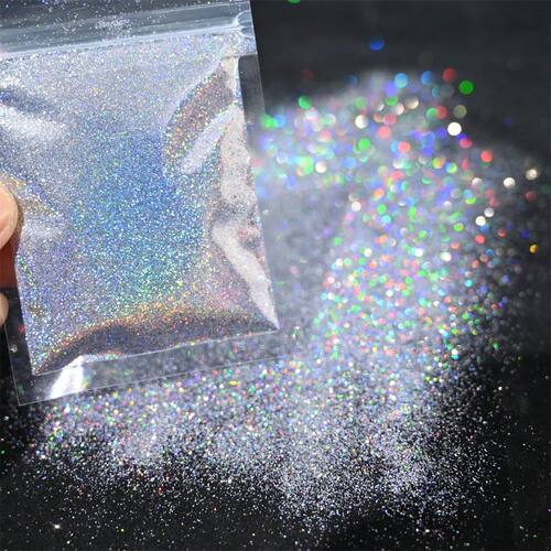 10g Laser Holographic Bulk Glitter Nail Shining Sparkly Pigm