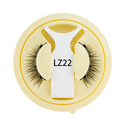 Magnet Magnetic False Eyelashes Cat Eyes Cross Reusable Wate