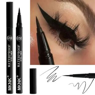 1/2 PCS Black Quick-Dry Eyeliner Pencil - 24H Lasting Smooth