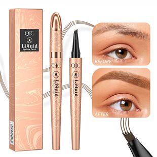 Tip Microblading Tattoo Fork Waterproof Eyebrow Pen