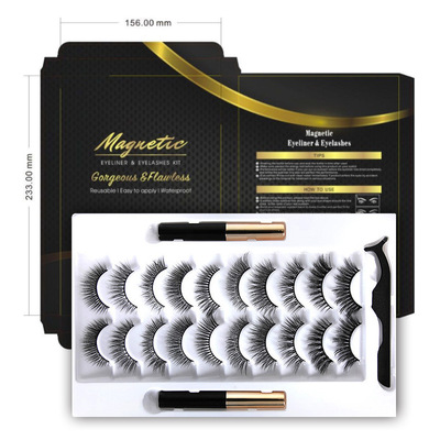 10pair magnetic eyeliner eyelash magnetic eyelash magnets