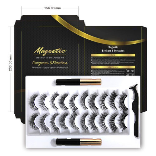 10pair magnetic eyeliner eyelash magnetic eyelash magnets