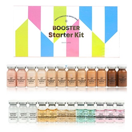 12Pcs Korean Cosmetics Stayve BB Cream Glow Ampoule Serum