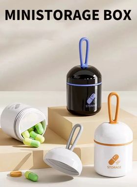 1PC Mini Medication Box - Compact, Convenient, Waterproof an