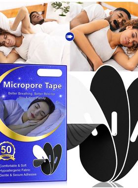 50Pcs Mouth Tape Sleeping Keep Mouth Close Prevent Snoring G